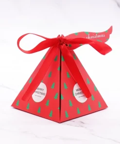 The American Store 10 PCS/Set Merry Christmas Candy Box Bag Christmas Tree Paper Santa Claus Gift Box Pyramid Party Chocolate Box Christmas Decor 14 The American Store 10 PCS/Set Merry Christmas Candy Box Bag Christmas Tree Paper Santa Claus Gift Box Pyramid Party Chocolate Box Christmas Decor