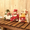 The American Store Christmas Gift Bag Collection New 1PC 20*28cm Santa Claus Snowman Elk Christmas Candy Packaging Christmas Candy Decoration Christmas Candy Jar