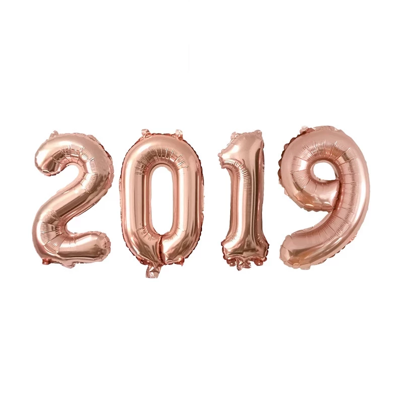 Online American Store 4Pcs 16inch Rosegold Number 2019 Foil Balloons Happy New Year Party Decor Brithday Celebration Supplies 10 Online American Store 4Pcs 16inch Rosegold Number 2019 Foil Balloons Happy New Year Party Decor Brithday Celebration Supplies