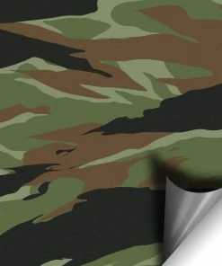 The American Store Gun Skin Wraps GunSkins AR-15 Rifle Skin Camouflage Gun Wrap (Vietnam Tiger Stripe)